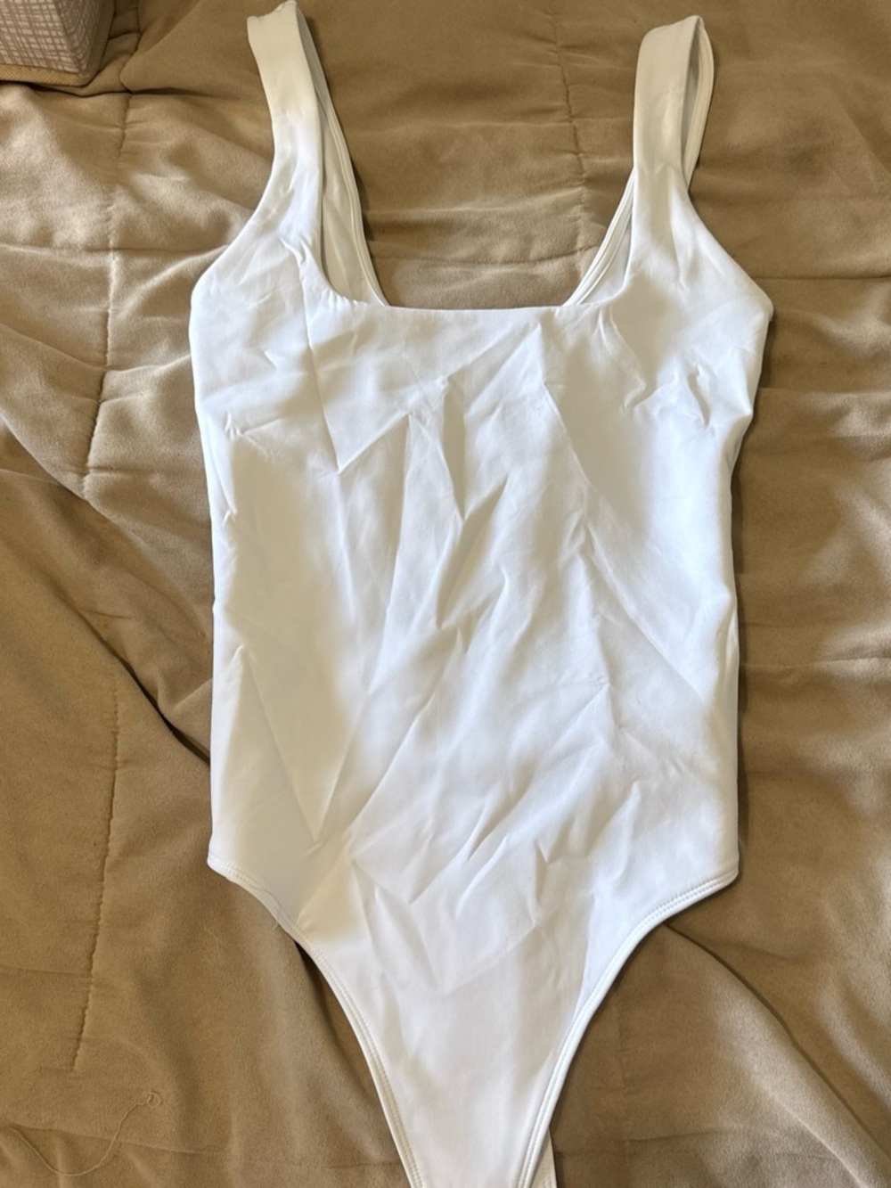 Good American White Body Suit Size M